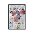 Picture of Bright Cabbage Florals _GroupedProduct_Rectangle_Portrait_Framed_Matted_