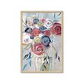 Picture of Bright Cabbage Florals _GroupedProduct_Rectangle_Portrait_Framed_Matted_