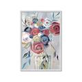 Picture of Bright Cabbage Florals _GroupedProduct_Rectangle_Portrait_Framed_Matted_