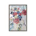 Picture of Bright Cabbage Florals _GroupedProduct_Rectangle_Portrait_Framed_Matted_