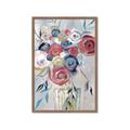 Picture of Bright Cabbage Florals _GroupedProduct_Rectangle_Portrait_Framed_Matted_