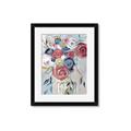 Picture of Bright Cabbage Florals _GroupedProduct_Rectangle_Portrait_Framed_Matted_