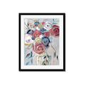 Picture of Bright Cabbage Florals _GroupedProduct_Rectangle_Portrait_Framed_Matted_