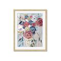 Picture of Bright Cabbage Florals _GroupedProduct_Rectangle_Portrait_Framed_Matted_