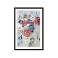 Picture of Bright Cabbage Florals _GroupedProduct_Rectangle_Portrait_Framed_Matted_