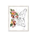 Picture of Floral Butterfly I _GroupedProduct_Rectangle_Portrait_Framed_Matted_