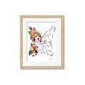 Picture of Floral Butterfly I _GroupedProduct_Rectangle_Portrait_Framed_Matted_