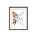 Picture of Floral Butterfly I _GroupedProduct_Rectangle_Portrait_Framed_Matted_