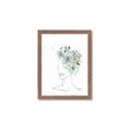 Picture of Green Floral Figurative _GroupedProduct_Rectangle_Portrait_Framed_Matted_