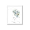 Picture of Green Floral Figurative _GroupedProduct_Rectangle_Portrait_Framed_Matted_