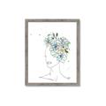 Picture of Green Floral Figurative _GroupedProduct_Rectangle_Portrait_Framed_Matted_
