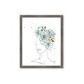 Picture of Green Floral Figurative _GroupedProduct_Rectangle_Portrait_Framed_Matted_