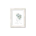 Picture of Green Floral Figurative _GroupedProduct_Rectangle_Portrait_Framed_Matted_