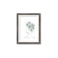 Picture of Green Floral Figurative _GroupedProduct_Rectangle_Portrait_Framed_Matted_