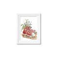 Picture of Red Shoe Garden  _GroupedProduct_Rectangle_Portrait_Framed_Matted_