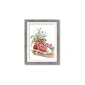 Picture of Red Shoe Garden  _GroupedProduct_Rectangle_Portrait_Framed_Matted_