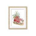Picture of Red Shoe Garden  _GroupedProduct_Rectangle_Portrait_Framed_Matted_
