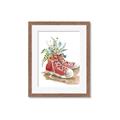 Picture of Red Shoe Garden  _GroupedProduct_Rectangle_Portrait_Framed_Matted_