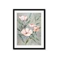 Picture of Sweet Pink Bud _GroupedProduct_Rectangle_Portrait_Framed_Matted_