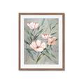 Picture of Sweet Pink Bud _GroupedProduct_Rectangle_Portrait_Framed_Matted_