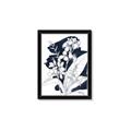 Picture of Blue & White Flower I  _GroupedProduct_Rectangle_Portrait_Framed_Matted_