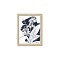 Picture of Blue & White Flower I  _GroupedProduct_Rectangle_Portrait_Framed_Matted_