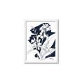 Picture of Blue & White Flower I  _GroupedProduct_Rectangle_Portrait_Framed_Matted_