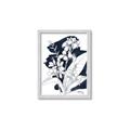 Picture of Blue & White Flower I  _GroupedProduct_Rectangle_Portrait_Framed_Matted_