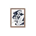 Picture of Blue & White Flower I  _GroupedProduct_Rectangle_Portrait_Framed_Matted_