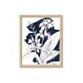 Picture of Blue & White Flower I  _GroupedProduct_Rectangle_Portrait_Framed_Matted_