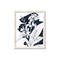 Picture of Blue & White Flower I  _GroupedProduct_Rectangle_Portrait_Framed_Matted_