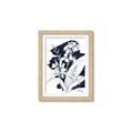 Picture of Blue & White Flower I  _GroupedProduct_Rectangle_Portrait_Framed_Matted_