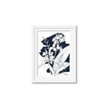 Picture of Blue & White Flower I  _GroupedProduct_Rectangle_Portrait_Framed_Matted_