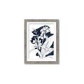 Picture of Blue & White Flower I  _GroupedProduct_Rectangle_Portrait_Framed_Matted_