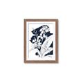 Picture of Blue & White Flower I  _GroupedProduct_Rectangle_Portrait_Framed_Matted_
