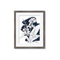 Picture of Blue & White Flower I  _GroupedProduct_Rectangle_Portrait_Framed_Matted_