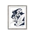 Picture of Blue & White Flower I  _GroupedProduct_Rectangle_Portrait_Framed_Matted_
