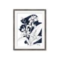 Picture of Blue & White Flower I  _GroupedProduct_Rectangle_Portrait_Framed_Matted_