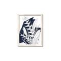 Picture of Blue & white flower II _GroupedProduct_Rectangle_Portrait_Framed_Matted_