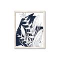 Picture of Blue & white flower II _GroupedProduct_Rectangle_Portrait_Framed_Matted_