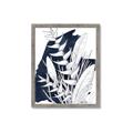Picture of Blue & white flower II _GroupedProduct_Rectangle_Portrait_Framed_Matted_