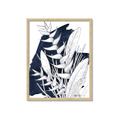 Picture of Blue & white flower II _GroupedProduct_Rectangle_Portrait_Framed_Matted_
