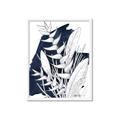 Picture of Blue & white flower II _GroupedProduct_Rectangle_Portrait_Framed_Matted_
