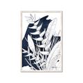 Picture of Blue & white flower II _GroupedProduct_Rectangle_Portrait_Framed_Matted_
