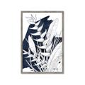 Picture of Blue & white flower II _GroupedProduct_Rectangle_Portrait_Framed_Matted_