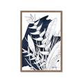 Picture of Blue & white flower II _GroupedProduct_Rectangle_Portrait_Framed_Matted_