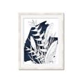 Picture of Blue & white flower II _GroupedProduct_Rectangle_Portrait_Framed_Matted_