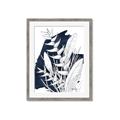 Picture of Blue & white flower II _GroupedProduct_Rectangle_Portrait_Framed_Matted_