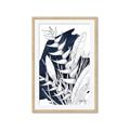 Picture of Blue & white flower II _GroupedProduct_Rectangle_Portrait_Framed_Matted_