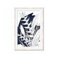 Picture of Blue & white flower II _GroupedProduct_Rectangle_Portrait_Framed_Matted_